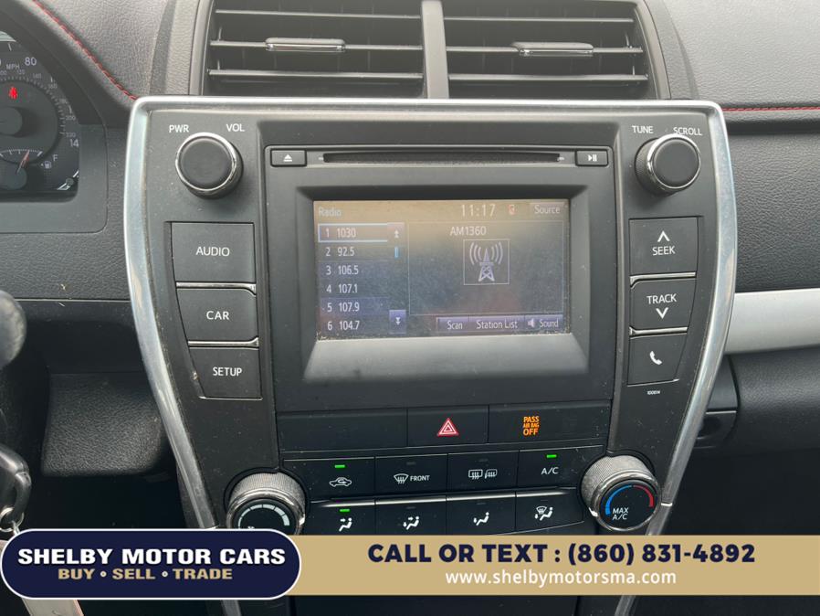 2016 Toyota Camry 4dr Sdn I4 Auto SE (Natl), available for sale in Springfield, Massachusetts | Shelby Motor Cars. Springfield, Massachusetts 2016 Toyota Camry 4dr Sdn I4 Auto SE (Natl), available for sale in Springfield, Massachusetts | Shelby Motor Cars. Springfield, Massachusetts