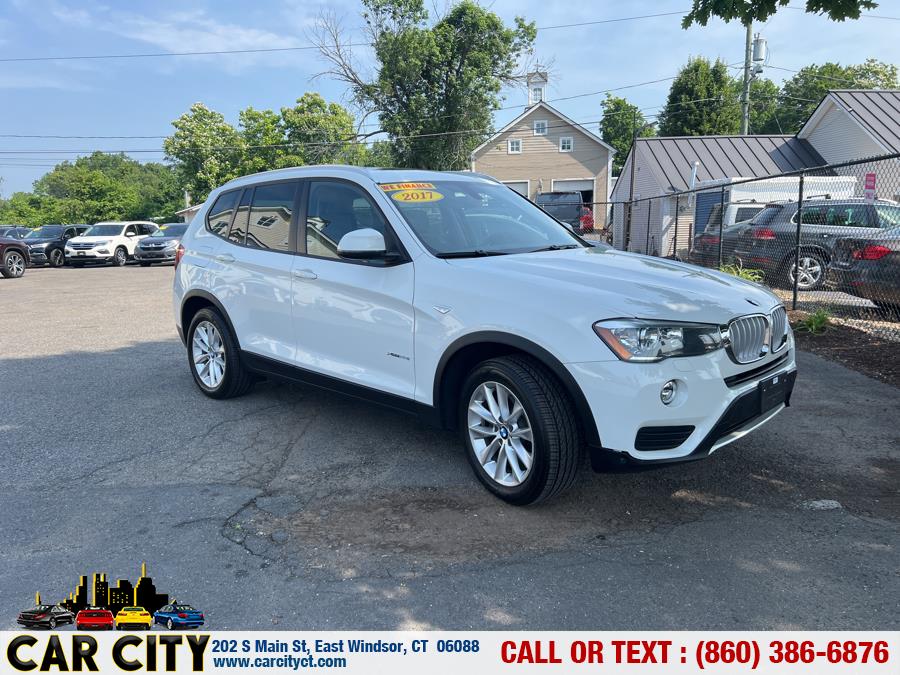2017 BMW X3 xDrive28i Sports Activity Vehicle, available for sale in East Windsor, Connecticut | Car City LLC. East Windsor, Connecticut 2017 BMW X3 xDrive28i Sports Activity Vehicle, available for sale in East Windsor, Connecticut | Car City LLC. East Windsor, Connecticut