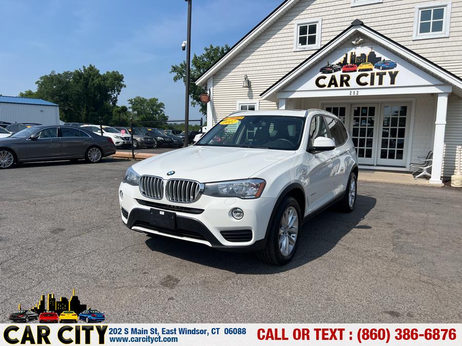 2017 BMW X3 xDrive28i Sports Activity Vehicle, available for sale in East Windsor, Connecticut | Car City LLC. East Windsor, Connecticut 2017 BMW X3 xDrive28i Sports Activity Vehicle, available for sale in East Windsor, Connecticut | Car City LLC. East Windsor, Connecticut