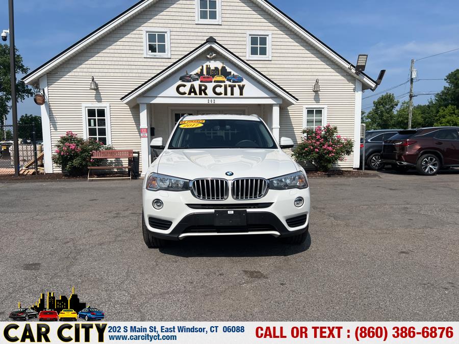 2017 BMW X3 xDrive28i Sports Activity Vehicle, available for sale in East Windsor, Connecticut | Car City LLC. East Windsor, Connecticut 2017 BMW X3 xDrive28i Sports Activity Vehicle, available for sale in East Windsor, Connecticut | Car City LLC. East Windsor, Connecticut