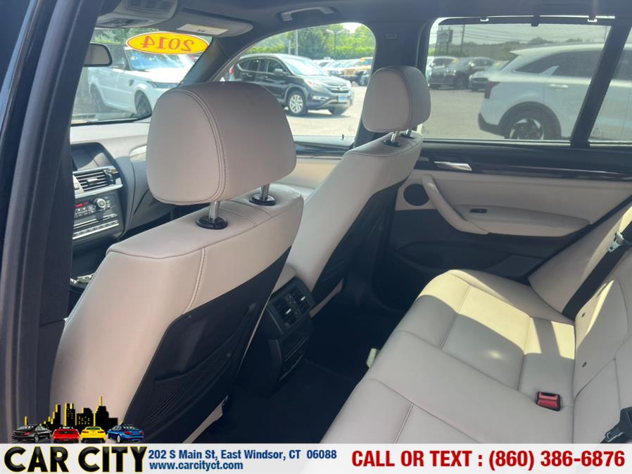 2014 BMW X3 AWD 4dr xDrive35i, available for sale in East Windsor, Connecticut | Car City LLC. East Windsor, Connecticut 2014 BMW X3 AWD 4dr xDrive35i, available for sale in East Windsor, Connecticut | Car City LLC. East Windsor, Connecticut