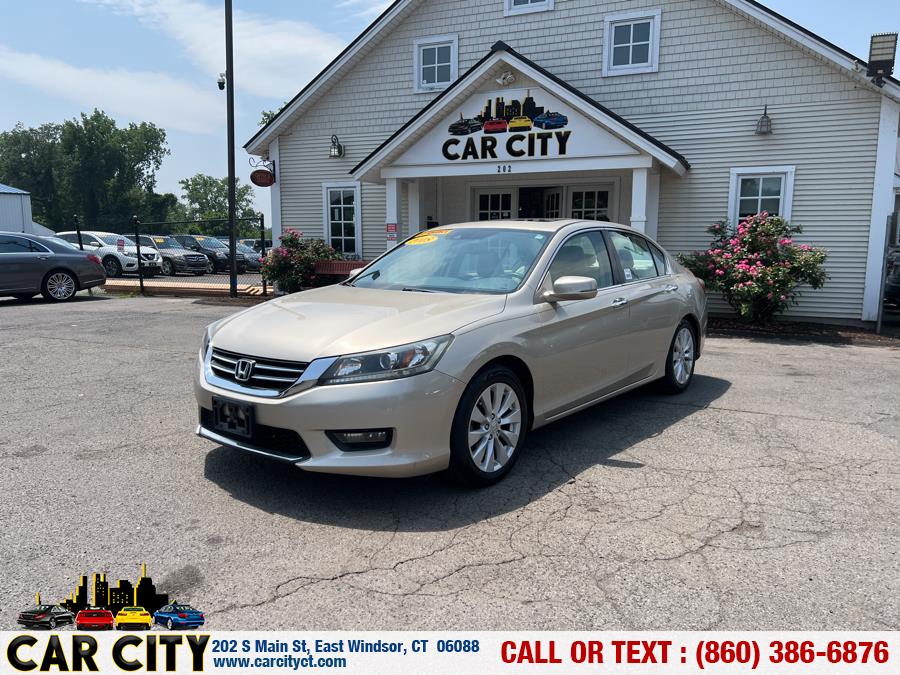 2014 Honda Accord Sedan 4dr I4 CVT EX-L, available for sale in East Windsor, Connecticut | Car City LLC. East Windsor, Connecticut