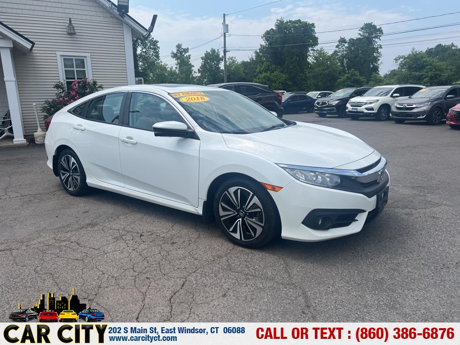 2018 Honda Civic Sedan EX-L CVT, available for sale in East Windsor, Connecticut | Car City LLC. East Windsor, Connecticut 2018 Honda Civic Sedan EX-L CVT, available for sale in East Windsor, Connecticut | Car City LLC. East Windsor, Connecticut
