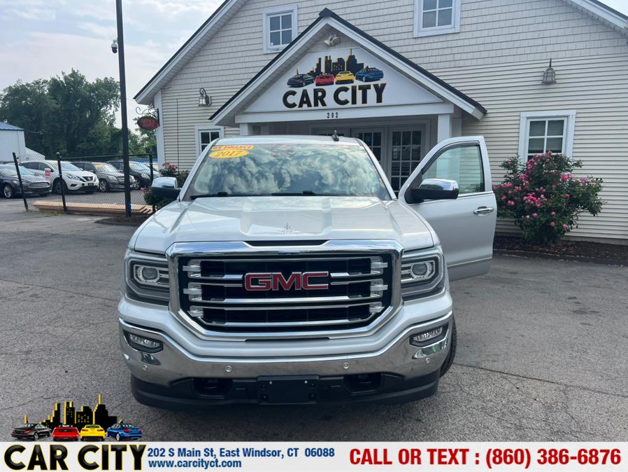 2017 GMC Sierra 1500 4WD Crew Cab 143.5" SLT, available for sale in East Windsor, Connecticut | Car City LLC. East Windsor, Connecticut 2017 GMC Sierra 1500 4WD Crew Cab 143.5" SLT, available for sale in East Windsor, Connecticut | Car City LLC. East Windsor, Connecticut