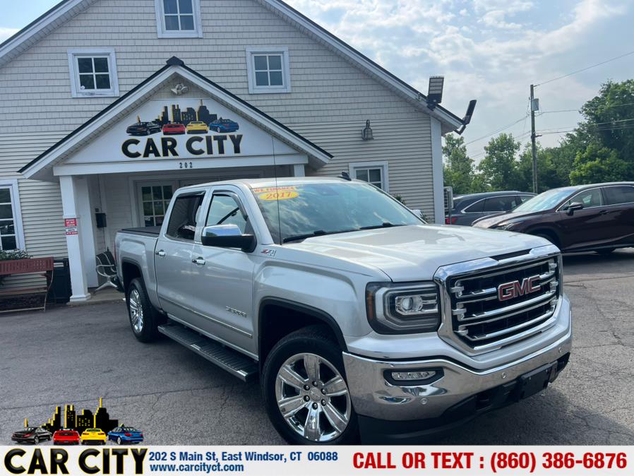2017 GMC Sierra 1500 4WD Crew Cab 143.5" SLT, available for sale in East Windsor, Connecticut | Car City LLC. East Windsor, Connecticut 2017 GMC Sierra 1500 4WD Crew Cab 143.5" SLT, available for sale in East Windsor, Connecticut | Car City LLC. East Windsor, Connecticut