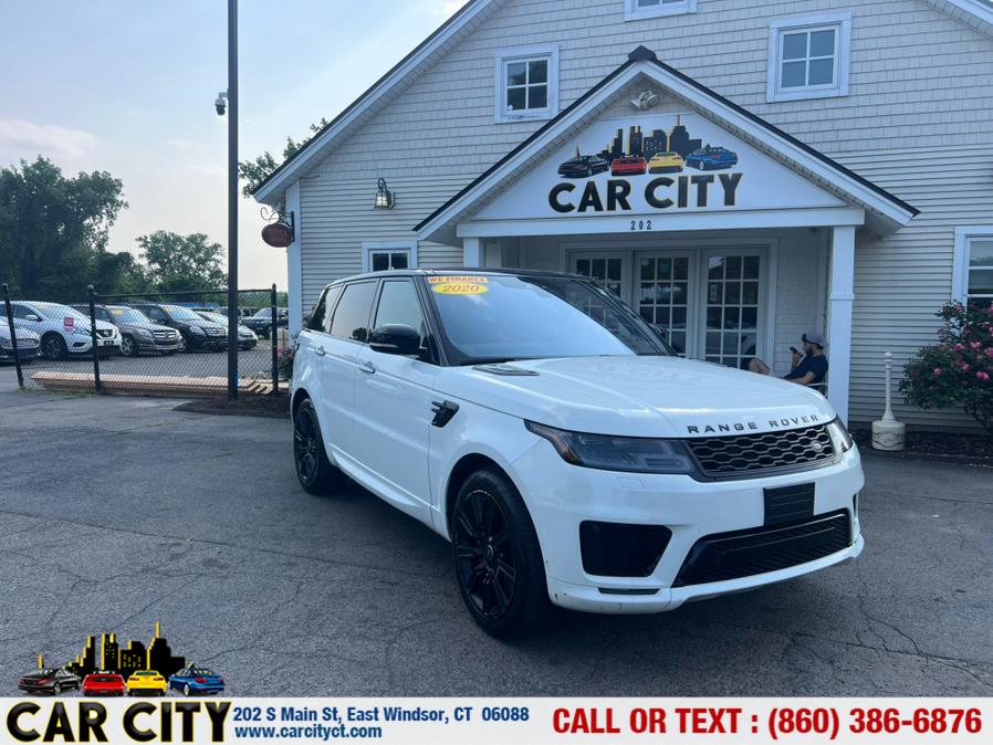 2020 Land Rover Range Rover Sport Turbo i6 MHEV HST, available for sale in East Windsor, Connecticut | Car City LLC. East Windsor, Connecticut 2020 Land Rover Range Rover Sport Turbo i6 MHEV HST, available for sale in East Windsor, Connecticut | Car City LLC. East Windsor, Connecticut