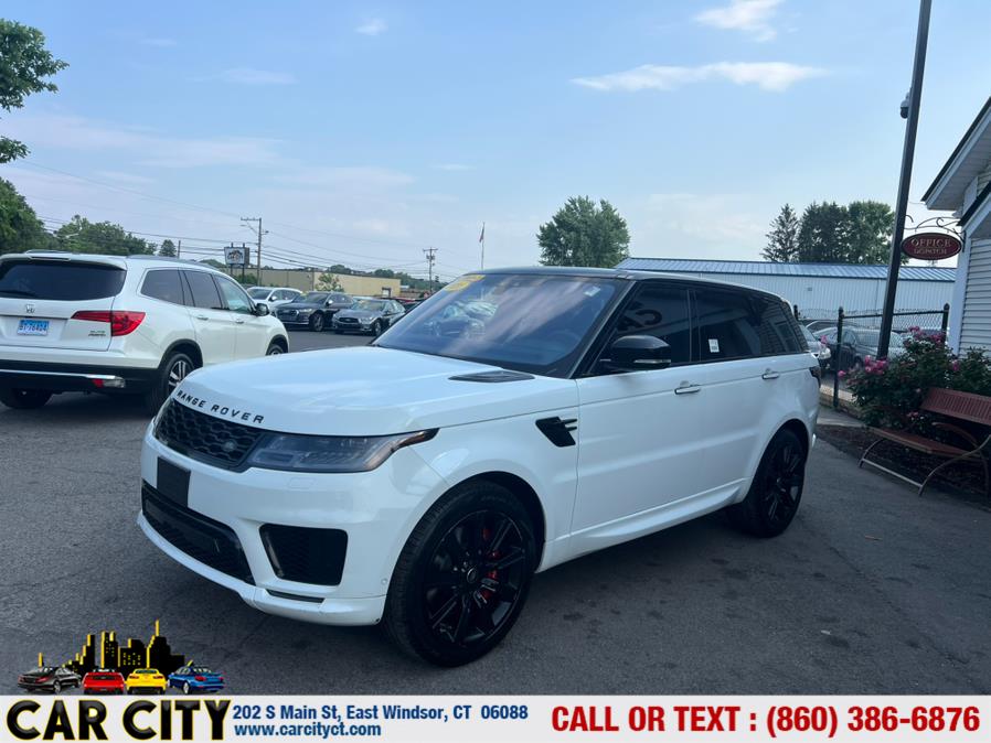 2020 Land Rover Range Rover Sport Turbo i6 MHEV HST, available for sale in East Windsor, Connecticut | Car City LLC. East Windsor, Connecticut 2020 Land Rover Range Rover Sport Turbo i6 MHEV HST, available for sale in East Windsor, Connecticut | Car City LLC. East Windsor, Connecticut