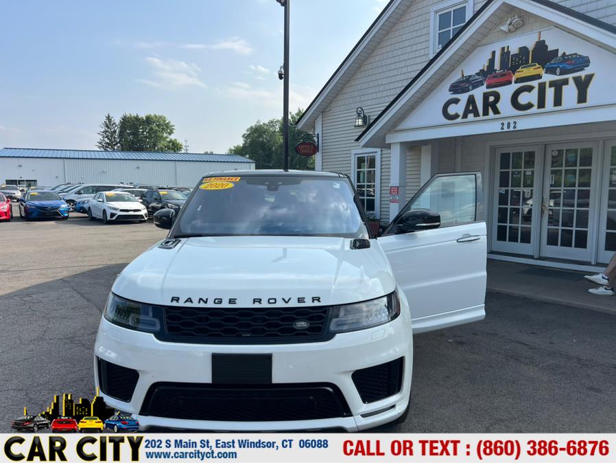 2020 Land Rover Range Rover Sport Turbo i6 MHEV HST, available for sale in East Windsor, Connecticut | Car City LLC. East Windsor, Connecticut 2020 Land Rover Range Rover Sport Turbo i6 MHEV HST, available for sale in East Windsor, Connecticut | Car City LLC. East Windsor, Connecticut