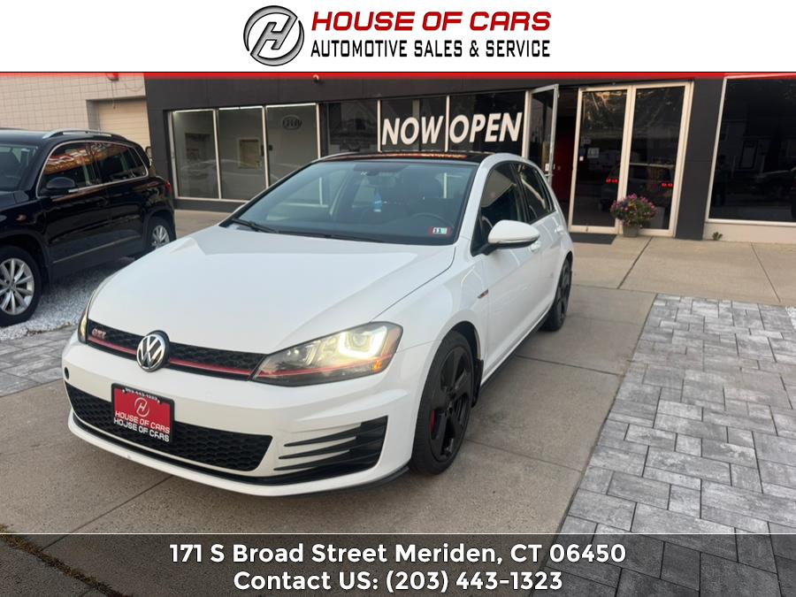 2017 Volkswagen Golf GTI 2.0T 4-Door SE DSG, available for sale in Meriden, Connecticut | House of Cars CT. Meriden, Connecticut