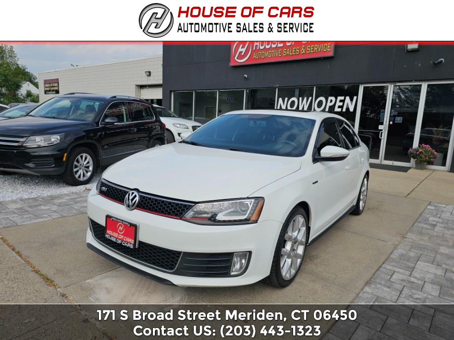2014 Volkswagen Jetta Sedan 4dr Man GLI Autobahn w/Nav PZEV, available for sale in Meriden, Connecticut | House of Cars CT. Meriden, Connecticut