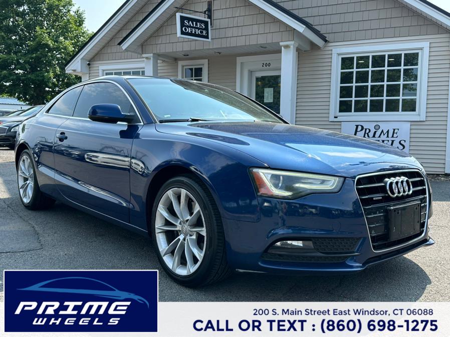 2013 Audi A5 2dr Cpe Auto quattro 2.0T Premium Plus, available for sale in East Windsor, Connecticut | Prime Wheels. East Windsor, Connecticut 2013 Audi A5 2dr Cpe Auto quattro 2.0T Premium Plus, available for sale in East Windsor, Connecticut | Prime Wheels. East Windsor, Connecticut