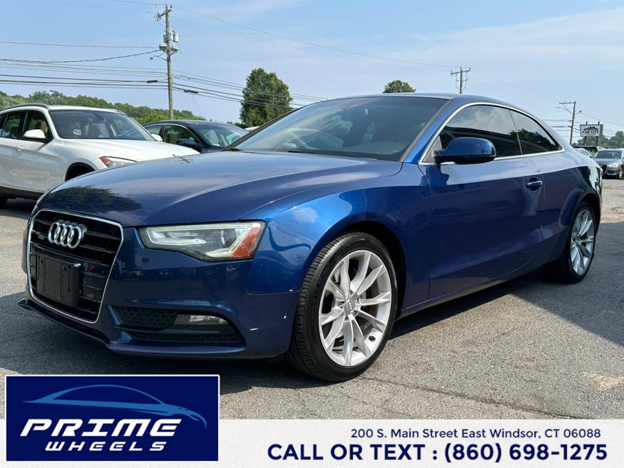 2013 Audi A5 2dr Cpe Auto quattro 2.0T Premium Plus, available for sale in East Windsor, Connecticut | Prime Wheels. East Windsor, Connecticut 2013 Audi A5 2dr Cpe Auto quattro 2.0T Premium Plus, available for sale in East Windsor, Connecticut | Prime Wheels. East Windsor, Connecticut