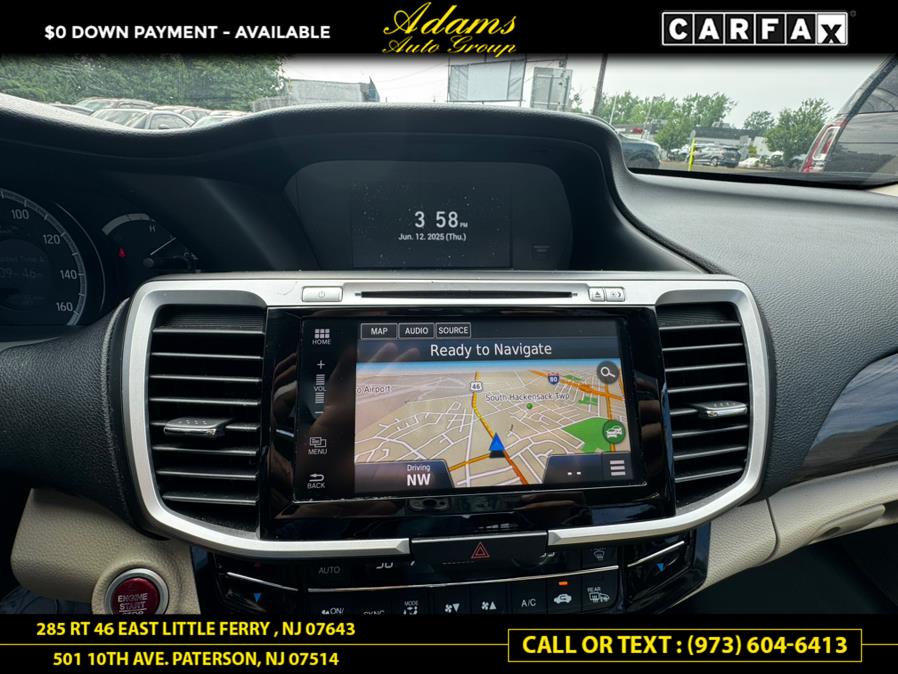 2016 Honda Accord Sedan 4dr V6 Auto Touring, available for sale in Little Ferry , New Jersey | Adams Auto Group . Little Ferry , New Jersey 2016 Honda Accord Sedan 4dr V6 Auto Touring, available for sale in Little Ferry , New Jersey | Adams Auto Group . Little Ferry , New Jersey