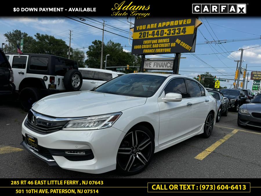 2016 Honda Accord Sedan 4dr V6 Auto Touring, available for sale in Little Ferry , New Jersey | Adams Auto Group . Little Ferry , New Jersey 2016 Honda Accord Sedan 4dr V6 Auto Touring, available for sale in Little Ferry , New Jersey | Adams Auto Group . Little Ferry , New Jersey