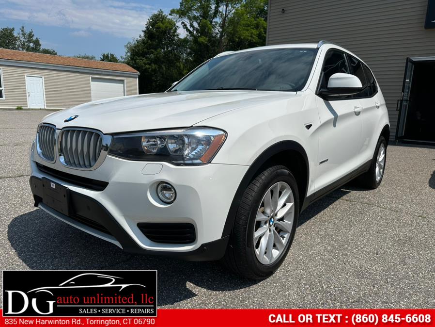 2016 BMW X3 xDrive28i, available for sale in Torrington, Connecticut | DG Auto Unlimited, LLC. Torrington, Connecticut
