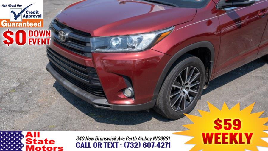 2018 Toyota Highlander SE V6 AWD (Natl), available for sale in Perth Amboy, New Jersey | All State Motor Inc. Perth Amboy, New Jersey 2018 Toyota Highlander SE V6 AWD (Natl), available for sale in Perth Amboy, New Jersey | All State Motor Inc. Perth Amboy, New Jersey