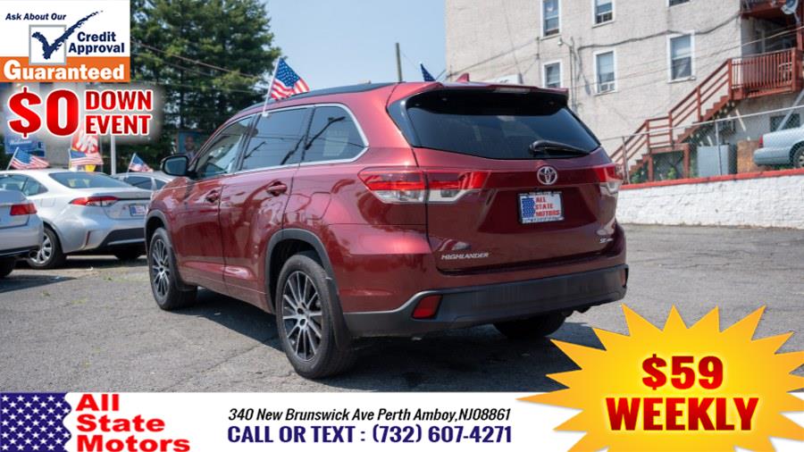 2018 Toyota Highlander SE V6 AWD (Natl), available for sale in Perth Amboy, New Jersey | All State Motor Inc. Perth Amboy, New Jersey 2018 Toyota Highlander SE V6 AWD (Natl), available for sale in Perth Amboy, New Jersey | All State Motor Inc. Perth Amboy, New Jersey