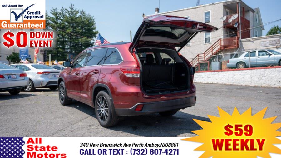 2018 Toyota Highlander SE V6 AWD (Natl), available for sale in Perth Amboy, New Jersey | All State Motor Inc. Perth Amboy, New Jersey 2018 Toyota Highlander SE V6 AWD (Natl), available for sale in Perth Amboy, New Jersey | All State Motor Inc. Perth Amboy, New Jersey