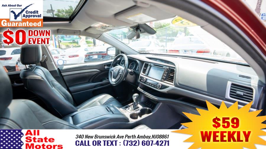 2018 Toyota Highlander SE V6 AWD (Natl), available for sale in Perth Amboy, New Jersey | All State Motor Inc. Perth Amboy, New Jersey 2018 Toyota Highlander SE V6 AWD (Natl), available for sale in Perth Amboy, New Jersey | All State Motor Inc. Perth Amboy, New Jersey