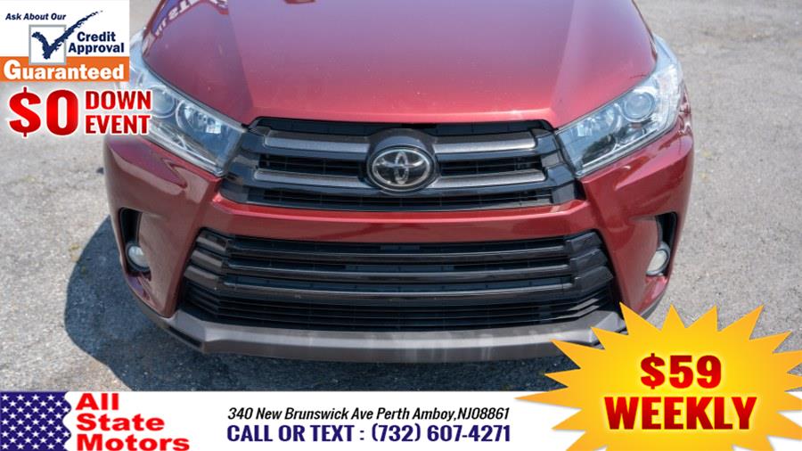 2018 Toyota Highlander SE V6 AWD (Natl), available for sale in Perth Amboy, New Jersey | All State Motor Inc. Perth Amboy, New Jersey 2018 Toyota Highlander SE V6 AWD (Natl), available for sale in Perth Amboy, New Jersey | All State Motor Inc. Perth Amboy, New Jersey