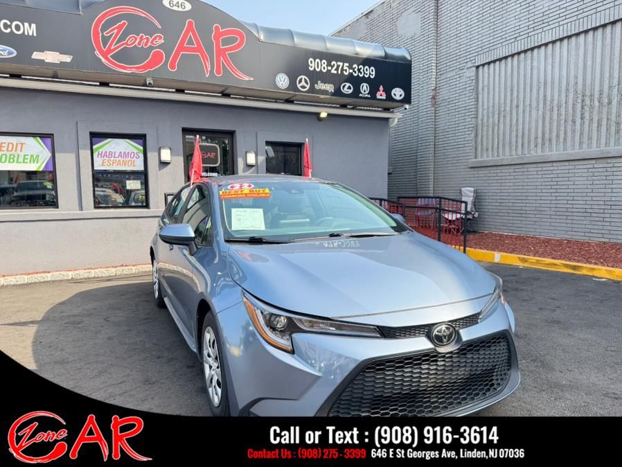 2022 Toyota Corolla LE CVT (Natl), available for sale in Linden, New Jersey | Car Zone. Linden, New Jersey 2022 Toyota Corolla LE CVT (Natl), available for sale in Linden, New Jersey | Car Zone. Linden, New Jersey