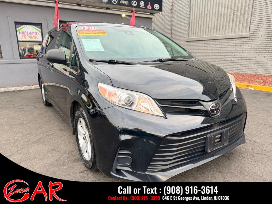 2020 Toyota Sienna L FWD 7-Passenger (Natl), available for sale in Linden, New Jersey | Car Zone. Linden, New Jersey 2020 Toyota Sienna L FWD 7-Passenger (Natl), available for sale in Linden, New Jersey | Car Zone. Linden, New Jersey