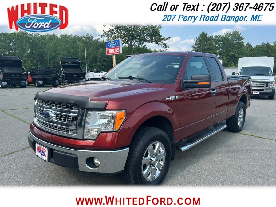2014 Ford F-150 4WD SuperCab 163" XLT, available for sale in Bangor, Maine | Whited Ford. Bangor, Maine 2014 Ford F-150 4WD SuperCab 163" XLT, available for sale in Bangor, Maine | Whited Ford. Bangor, Maine