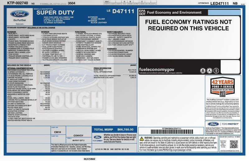 2020 Ford Super Duty F-350 Srw LARIAT CREW CAB 8 BOX, available for sale in Maple Shade, New Jersey | Car Revolution. Maple Shade, New Jersey 2020 Ford Super Duty F-350 Srw LARIAT CREW CAB 8 BOX, available for sale in Maple Shade, New Jersey | Car Revolution. Maple Shade, New Jersey