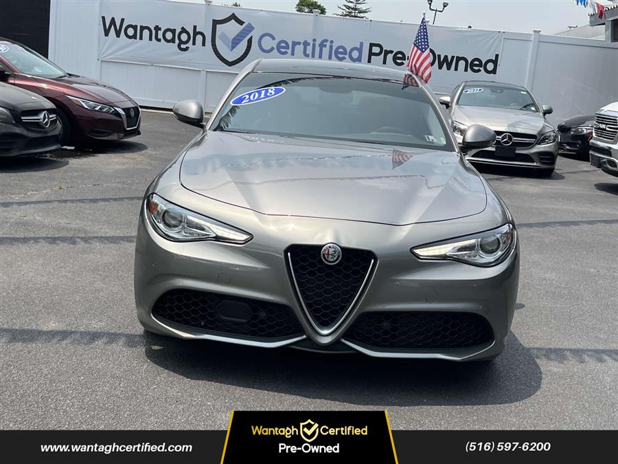 2018 Alfa Romeo Giulia Ti Sport AWD, available for sale in Wantagh, New York | Wantagh Certified. Wantagh, New York 2018 Alfa Romeo Giulia Ti Sport AWD, available for sale in Wantagh, New York | Wantagh Certified. Wantagh, New York