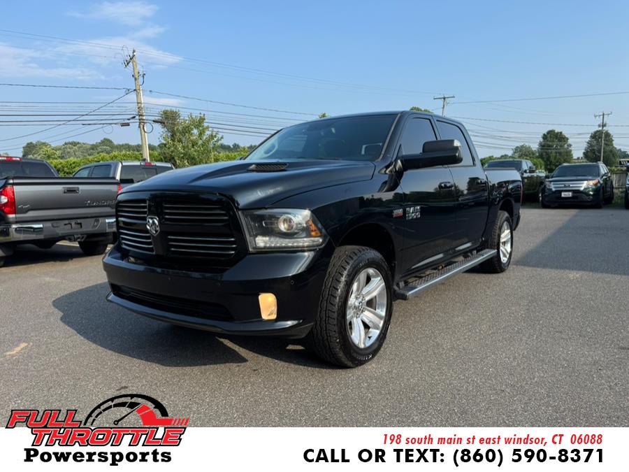 2014 Ram 1500 4WD Crew Cab 140.5" Sport, available for sale in East Windsor, Connecticut | Full Throttle Power Sports LLC. East Windsor, Connecticut 2014 Ram 1500 4WD Crew Cab 140.5" Sport, available for sale in East Windsor, Connecticut | Full Throttle Power Sports LLC. East Windsor, Connecticut