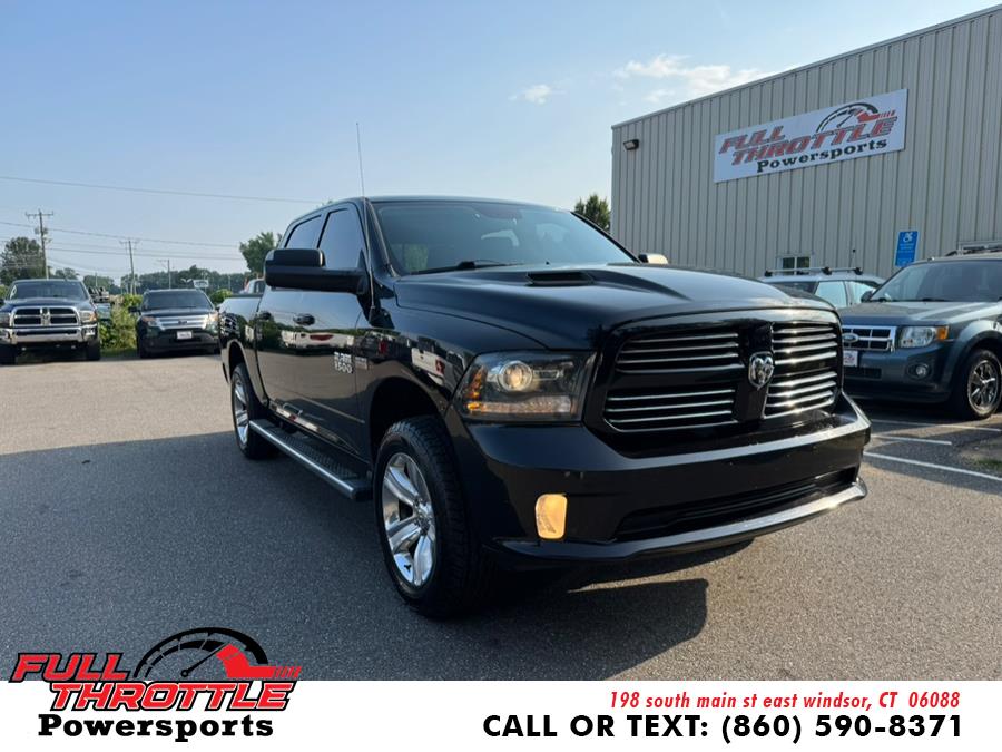 2014 Ram 1500 4WD Crew Cab 140.5" Sport, available for sale in East Windsor, Connecticut | Full Throttle Power Sports LLC. East Windsor, Connecticut 2014 Ram 1500 4WD Crew Cab 140.5" Sport, available for sale in East Windsor, Connecticut | Full Throttle Power Sports LLC. East Windsor, Connecticut