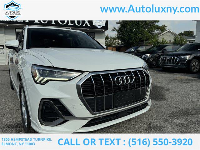 2022 Audi Q3 S line Premium Plus, available for sale in Elmont, New York | Auto Lux. Elmont, New York 2022 Audi Q3 S line Premium Plus, available for sale in Elmont, New York | Auto Lux. Elmont, New York