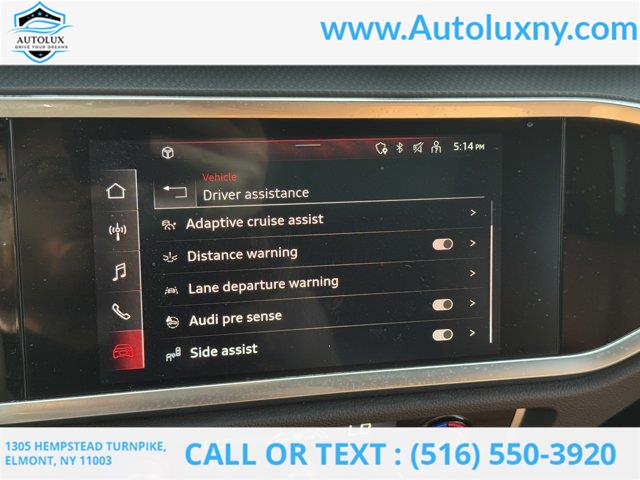 2022 Audi Q3 S line Premium Plus, available for sale in Elmont, New York | Auto Lux. Elmont, New York 2022 Audi Q3 S line Premium Plus, available for sale in Elmont, New York | Auto Lux. Elmont, New York