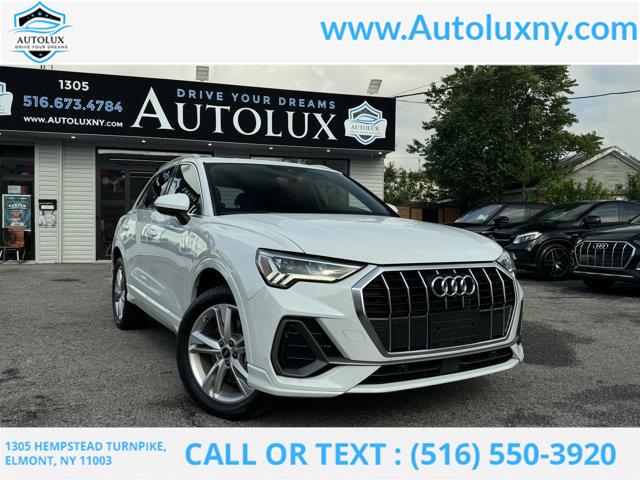 2022 Audi Q3 S line Premium Plus, available for sale in Elmont, New York | Auto Lux. Elmont, New York 2022 Audi Q3 S line Premium Plus, available for sale in Elmont, New York | Auto Lux. Elmont, New York