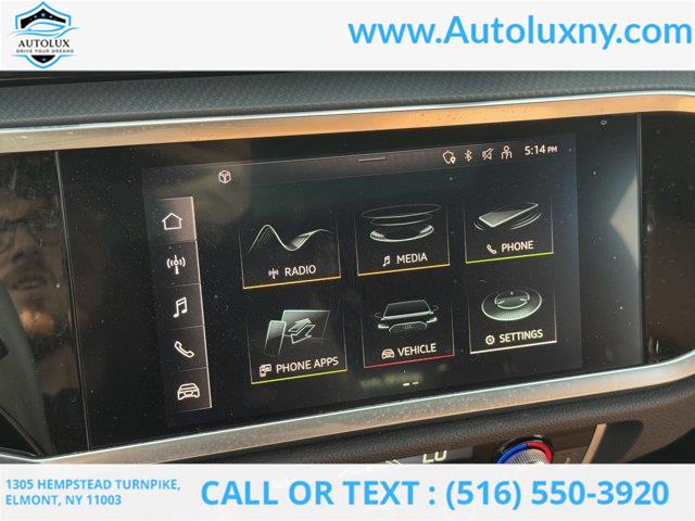 2022 Audi Q3 S line Premium Plus, available for sale in Elmont, New York | Auto Lux. Elmont, New York 2022 Audi Q3 S line Premium Plus, available for sale in Elmont, New York | Auto Lux. Elmont, New York