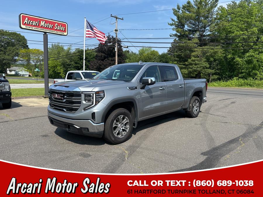 2024 GMC Sierra 1500 4WD Crew Cab 147" SLT, available for sale in Tolland, Connecticut | Arcari Motor Sales. Tolland, Connecticut 2024 GMC Sierra 1500 4WD Crew Cab 147" SLT, available for sale in Tolland, Connecticut | Arcari Motor Sales. Tolland, Connecticut