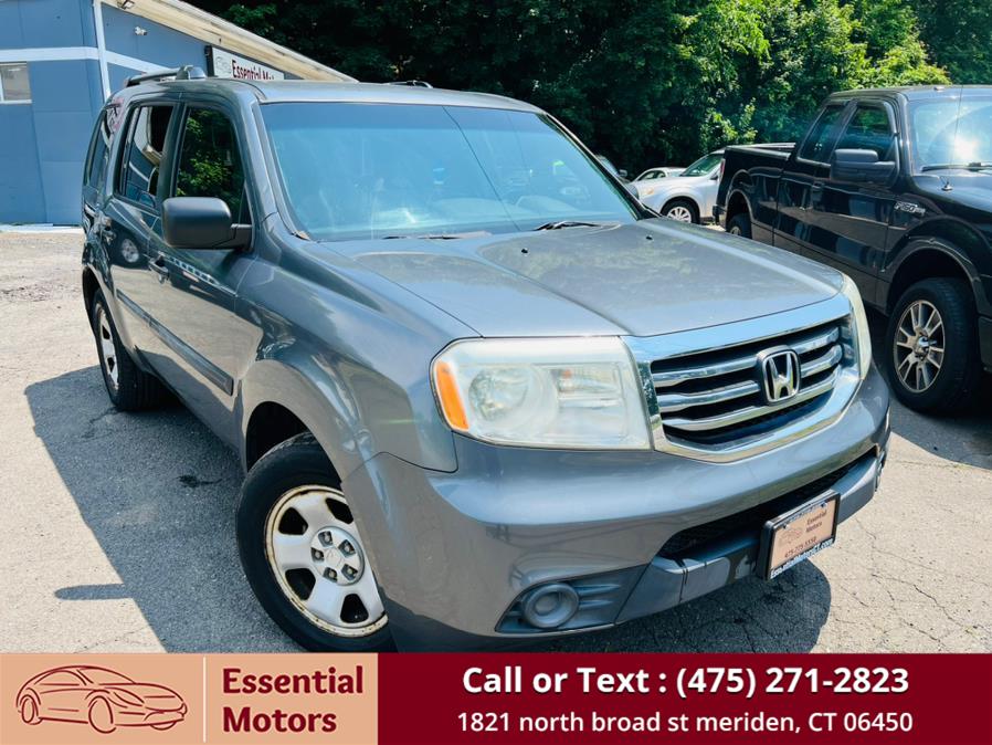 2013 Honda Pilot 4WD 4dr LX, available for sale in Meriden, Connecticut | Essential Motors. Meriden, Connecticut 2013 Honda Pilot 4WD 4dr LX, available for sale in Meriden, Connecticut | Essential Motors. Meriden, Connecticut
