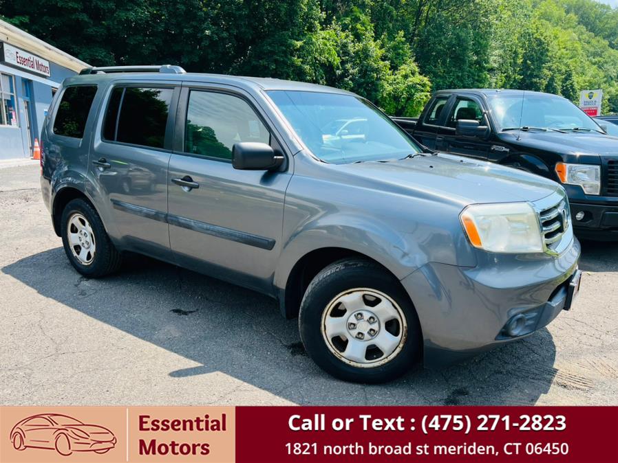 2013 Honda Pilot 4WD 4dr LX, available for sale in Meriden, Connecticut | Essential Motors. Meriden, Connecticut 2013 Honda Pilot 4WD 4dr LX, available for sale in Meriden, Connecticut | Essential Motors. Meriden, Connecticut