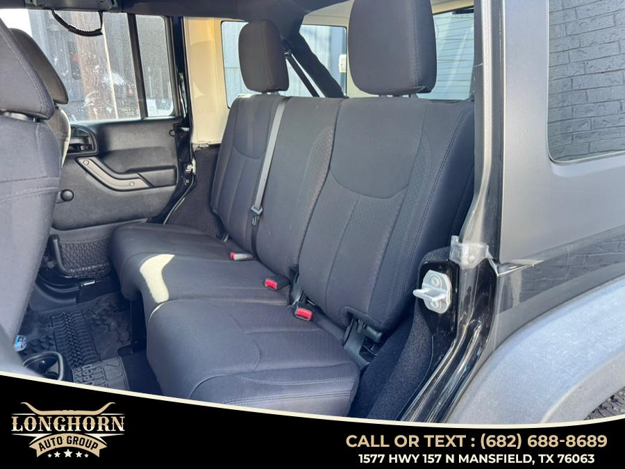 2017 Jeep Wrangler Unlimited Sport 4x4, available for sale in Mansfield, Texas | Longhorn Auto Group. Mansfield, Texas 2017 Jeep Wrangler Unlimited Sport 4x4, available for sale in Mansfield, Texas | Longhorn Auto Group. Mansfield, Texas