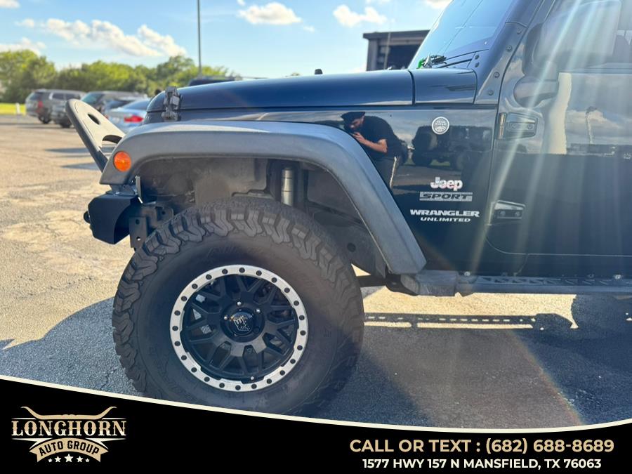 2017 Jeep Wrangler Unlimited Sport 4x4, available for sale in Mansfield, Texas | Longhorn Auto Group. Mansfield, Texas 2017 Jeep Wrangler Unlimited Sport 4x4, available for sale in Mansfield, Texas | Longhorn Auto Group. Mansfield, Texas