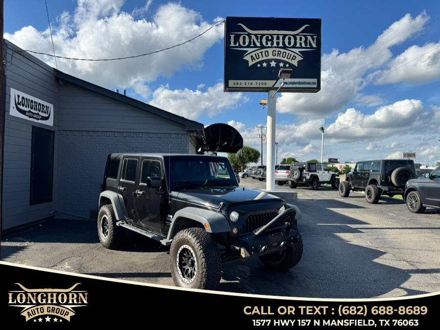 Used 2017 Jeep Wrangler Unlimited in Mansfield, Texas | Longhorn Auto Group. Mansfield, Texas