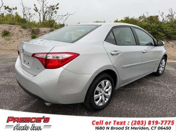 2014 Toyota Corolla 4dr Sdn CVT LE (Natl), available for sale in Meriden, Connecticut | Preeces Auto Inc. Meriden, Connecticut 2014 Toyota Corolla 4dr Sdn CVT LE (Natl), available for sale in Meriden, Connecticut | Preeces Auto Inc. Meriden, Connecticut