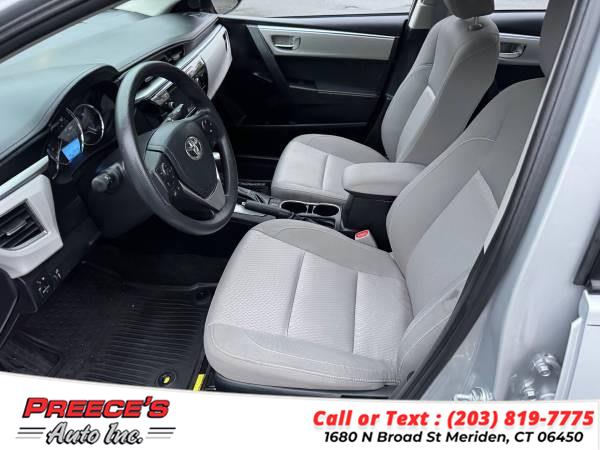 2014 Toyota Corolla 4dr Sdn CVT LE (Natl), available for sale in Meriden, Connecticut | Preeces Auto Inc. Meriden, Connecticut 2014 Toyota Corolla 4dr Sdn CVT LE (Natl), available for sale in Meriden, Connecticut | Preeces Auto Inc. Meriden, Connecticut