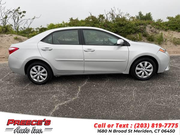 2014 Toyota Corolla 4dr Sdn CVT LE (Natl), available for sale in Meriden, Connecticut | Preeces Auto Inc. Meriden, Connecticut 2014 Toyota Corolla 4dr Sdn CVT LE (Natl), available for sale in Meriden, Connecticut | Preeces Auto Inc. Meriden, Connecticut