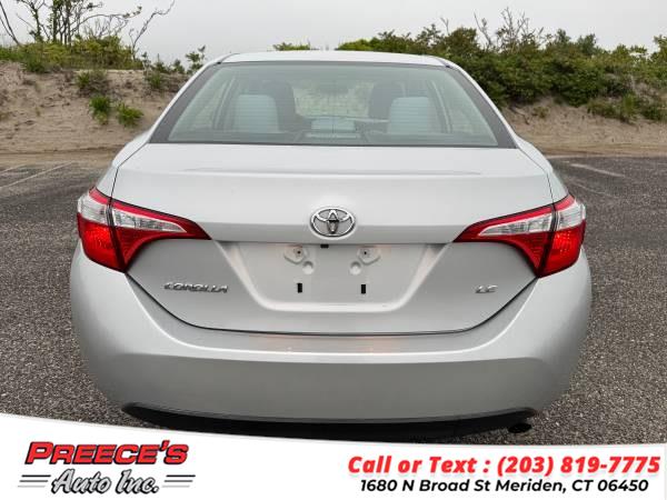 2014 Toyota Corolla 4dr Sdn CVT LE (Natl), available for sale in Meriden, Connecticut | Preeces Auto Inc. Meriden, Connecticut 2014 Toyota Corolla 4dr Sdn CVT LE (Natl), available for sale in Meriden, Connecticut | Preeces Auto Inc. Meriden, Connecticut