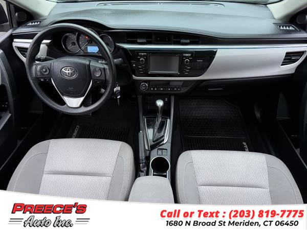 2014 Toyota Corolla 4dr Sdn CVT LE (Natl), available for sale in Meriden, Connecticut | Preeces Auto Inc. Meriden, Connecticut 2014 Toyota Corolla 4dr Sdn CVT LE (Natl), available for sale in Meriden, Connecticut | Preeces Auto Inc. Meriden, Connecticut