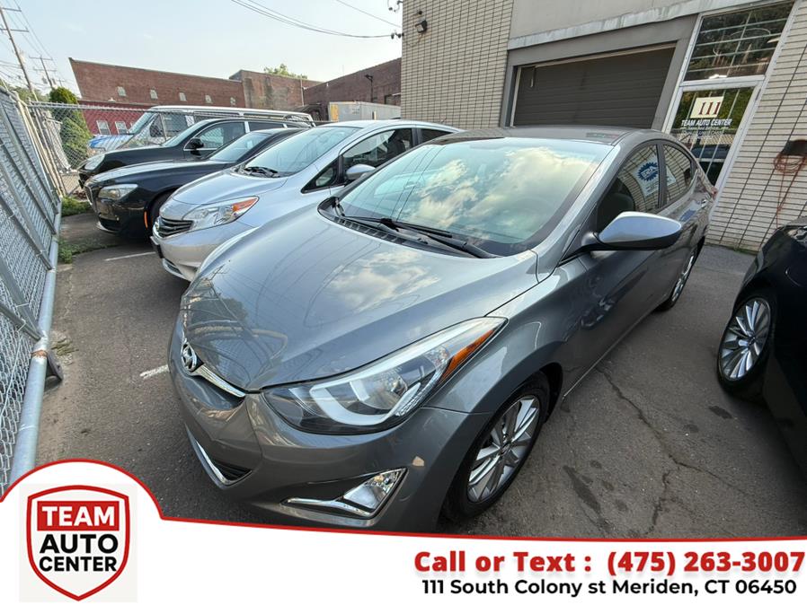 2014 Hyundai Elantra 4dr Sdn Man SE (Alabama Plant), available for sale in Meriden, Connecticut | T E A M Auto Center. Meriden, Connecticut 2014 Hyundai Elantra 4dr Sdn Man SE (Alabama Plant), available for sale in Meriden, Connecticut | T E A M Auto Center. Meriden, Connecticut