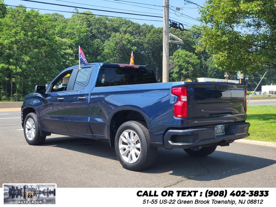 2021 Chevrolet Silverado 1500 2WD Double Cab 147" Custom, available for sale in Green Brook Township, New Jersey | Route 22 Auto Group. Green Brook Township, New Jersey 2021 Chevrolet Silverado 1500 2WD Double Cab 147" Custom, available for sale in Green Brook Township, New Jersey | Route 22 Auto Group. Green Brook Township, New Jersey