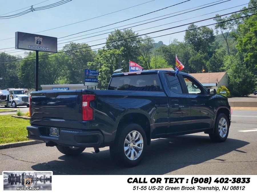 2021 Chevrolet Silverado 1500 2WD Double Cab 147" Custom, available for sale in Green Brook Township, New Jersey | Route 22 Auto Group. Green Brook Township, New Jersey 2021 Chevrolet Silverado 1500 2WD Double Cab 147" Custom, available for sale in Green Brook Township, New Jersey | Route 22 Auto Group. Green Brook Township, New Jersey