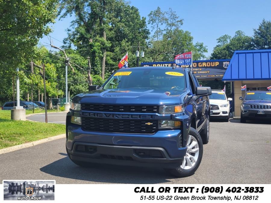 2021 Chevrolet Silverado 1500 2WD Double Cab 147" Custom, available for sale in Green Brook Township, New Jersey | Route 22 Auto Group. Green Brook Township, New Jersey 2021 Chevrolet Silverado 1500 2WD Double Cab 147" Custom, available for sale in Green Brook Township, New Jersey | Route 22 Auto Group. Green Brook Township, New Jersey